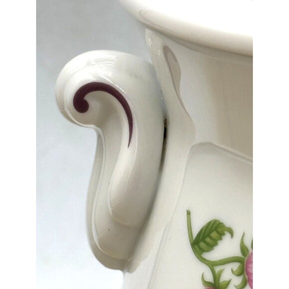 Lenox Ceramic Coffee Canister Orchard Fruit & Floral Design w/Lid Fine Porcelain - Picture 16 of 16